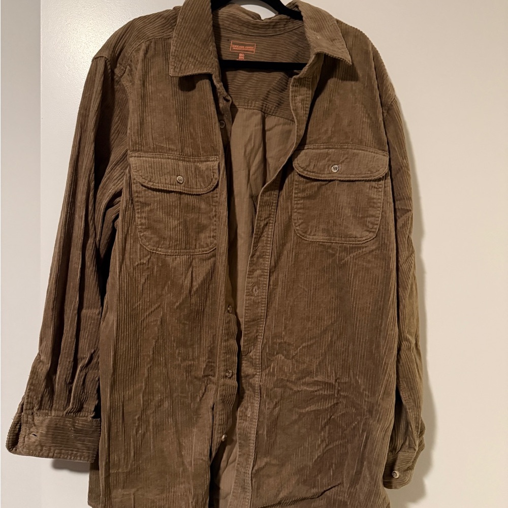Men's Brown Corduroy Jacket